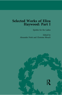 Imagen de portada: Selected Works of Eliza Haywood, Part I Vol 2 1st edition 9781138757196