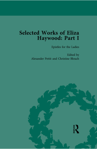 Cover image: Selected Works of Eliza Haywood, Part I Vol 2 1st edition 9781138757196