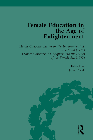Imagen de portada: Female Education in the Age of Enlightenment,vol 2 1st edition 9781138753426
