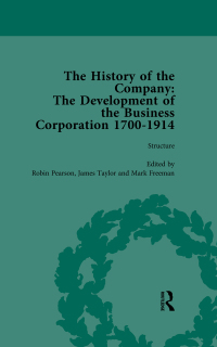 Cover image: The History of the Company, Part I Vol 2 1st edition 9781138761247