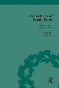 Imagen de portada: The Letters of Sarah Scott Vol 2 1st edition 9781138761490