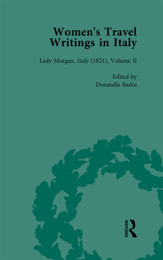 Omslagafbeelding: Women's Travel Writings in Italy, Part II vol 7 1st edition 9781138766518