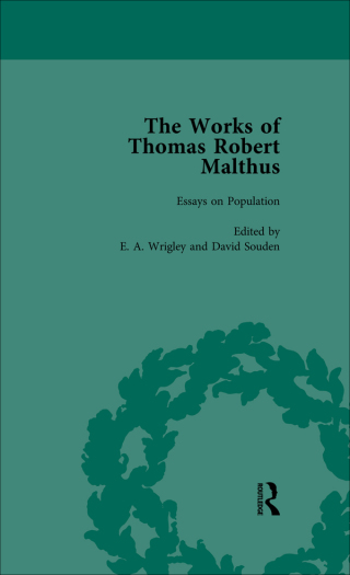 Cover image: The Works of Thomas Robert Malthus Vol 4 1st edition 9781138765061