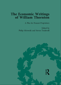 Cover image: The Economic Writings of William Thornton Vol 3 1st edition 9781138759497