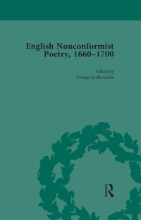 Cover image: English Nonconformist Poetry, 1660-1700, vol 3 1st edition 9781138753228