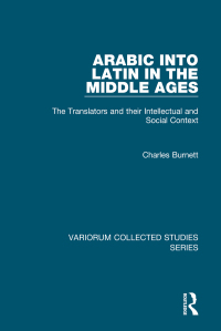 Cover image: Arabic into Latin in the Middle Ages 1st edition 9780754659433