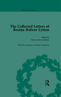 Imagen de portada: The Collected Letters of Rosina Bulwer Lytton Vol 2 1st edition 9781138758148