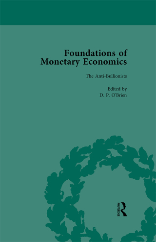صورة الغلاف: Foundations of Monetary Economics, Vol. 3 1st edition 9781138753655