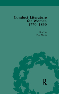 Imagen de portada: Conduct Literature for Women, Part IV, 1770-1830 vol 5 1st edition 9781138752245