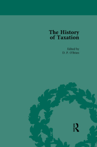 صورة الغلاف: The History of Taxation Vol 4 1st edition 9781138761186