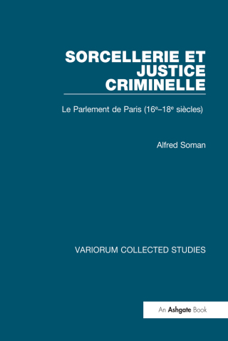 Omslagafbeelding: Sorcellerie et justice criminelle 1st edition 9780860783206