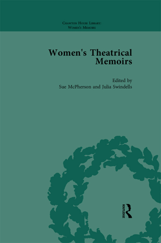Omslagafbeelding: Women's Theatrical Memoirs, Part II vol 9 1st edition 9781138766389