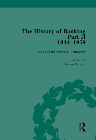 Cover image: The History of Banking II, 1844-1959 Vol 1 1st edition 9781138760578