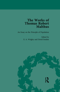 Imagen de portada: The Works of Thomas Robert Malthus Vol 2 1st edition 9781138765047