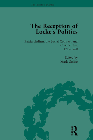 Cover image: The Reception of Locke's Politics Vol 2 1st edition 9781138762411
