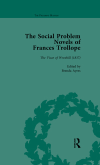 Titelbild: The Social Problem Novels of Frances Trollope Vol 2 1st edition 9781138763302