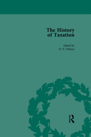 Imagen de portada: The History of Taxation Vol 1 1st edition 9781138761155