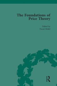 Imagen de portada: The Foundations of Price Theory Vol 6 1st edition 9781138760226