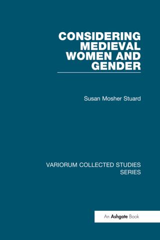 Imagen de portada: Considering Medieval Women and Gender 1st edition 9780754669135