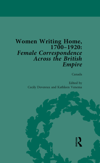Imagen de portada: Women Writing Home, 1700-1920 Vol 3 1st edition 9781138766075