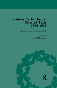 Cover image: Business Cycle Theory, Part I Volume 4 1st edition 9781138751439