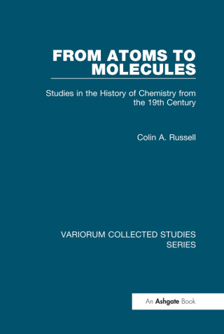 Cover image: From Atoms to Molecules 1st edition 9780754668558