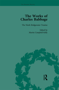 Omslagafbeelding: The Works of Charles Babbage Vol 9 1st edition 9781138763784