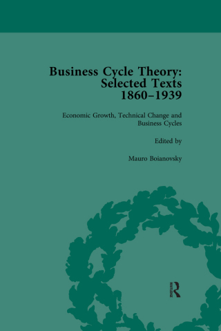 Cover image: Business Cycle Theory, Part II Volume 5 1st edition 9781138751446