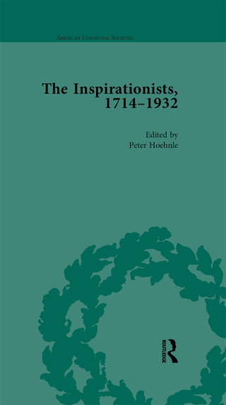 Cover image: The Inspirationists, 1714–1932 Vol 1 1st edition 9781138761315