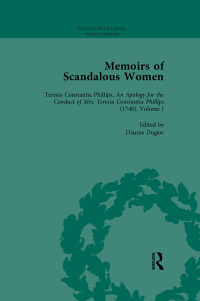 Cover image: Memoirs of Scandalous Women, Volume 1 1st edition 9781138755031