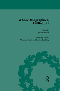 Cover image: Whore Biographies, 1700-1825, Part II vol 5 1st edition 9781138765955