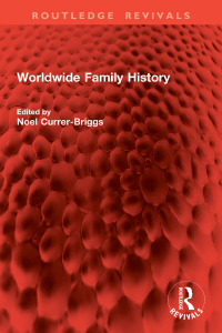 Immagine di copertina: Worldwide Family History 1st edition 9781032898162