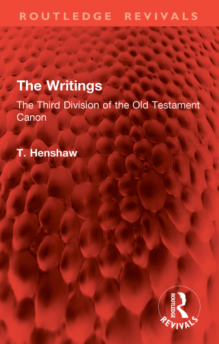Cover image: The Writings 1st edition 9781032913391