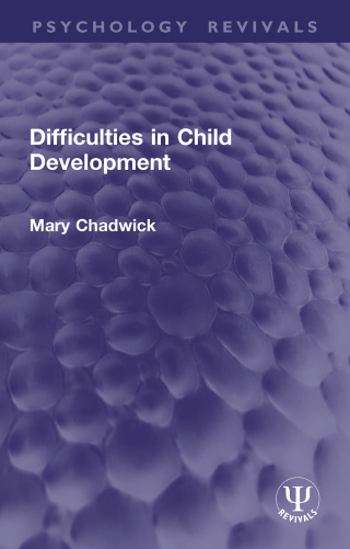 Cover image: Difficulties in Child Development 1st edition 9781032906782