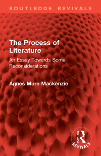 Imagen de portada: The Process of Literature 1st edition 9781032904337