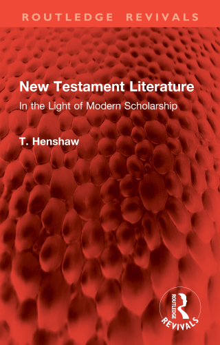 Cover image: New Testament Literature 1st edition 9781032931692