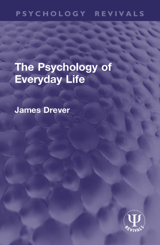 Imagen de portada: The Psychology of Everyday Life 1st edition 9781032931562