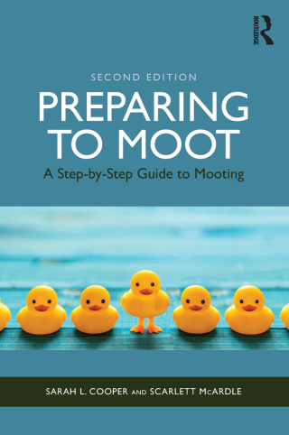 Cover image: Preparing to Moot 2nd edition 9780367486044