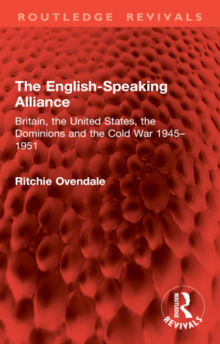 Cover image: The English-Speaking Alliance 1st edition 9781032914718