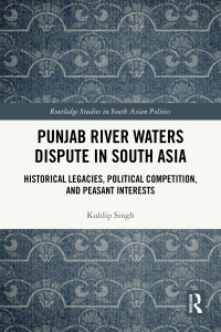 Omslagafbeelding: Punjab River Waters Dispute in South Asia 1st edition 9781032868745