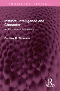 Imagen de portada: Instinct, Intelligence and Character 1st edition 9781032945460