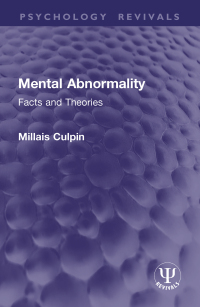 Cover image: Mental Abnormality 1st edition 9781032945729