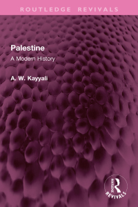 Cover image: Palestine 1st edition 9781032904825