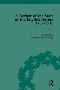 صورة الغلاف: Defoe's Review 1704-13, Volume 6 (1709-10), Part I 1st edition 9781138285149