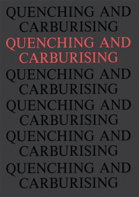 Cover image: Quenching and Carburising 1st edition 9780901716514