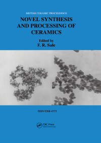 Imagen de portada: Novel Synthesis and Processing of Ceramics 1st edition 9780901716705