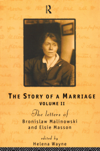 Cover image: The Story of a Marriage 1st edition 9780415120777