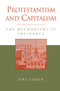 Cover image: Protestantism and Capitalism 1st edition 9780202306711