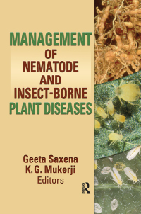 Cover image: Management of Nematode and Insect-Borne Diseases 1st edition 9781032297927