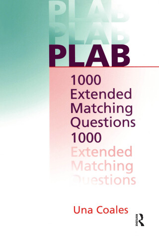 Cover image: PLAB: 1000 Extended Matching Questions 1st edition 9781853154720